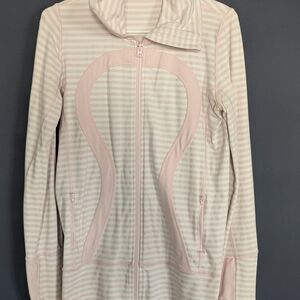 Striped Zip-Up Jacket